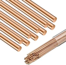 40 Sticks Brazing Rods AWS Bcup-5 15% Silver Solder Phos Copper Brazing Alloys r