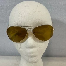 Vintage Eagle Eye Yellow Sunglasses UV Protective Yellow Tint Retro Style
