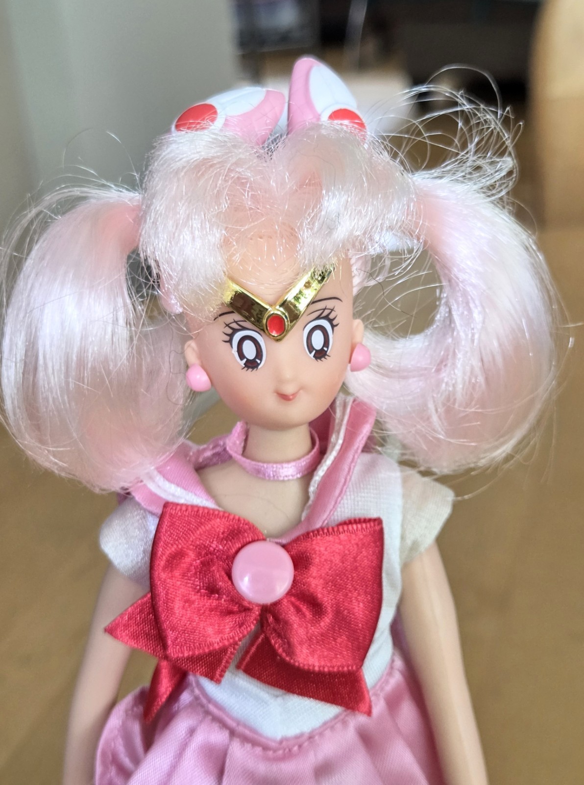 Vintage 2000 Irwin Sailor Moon Chibi Moon Doll with Dress Shoes Boots