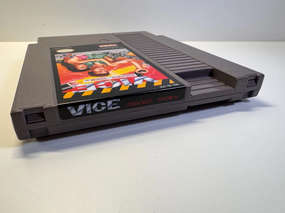 Vice: Project Doom (Nintendo NES, 1991) Authentic. Tested. Sleeve. - Image 4 of 4