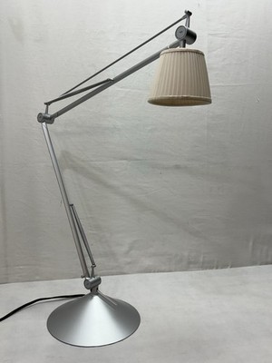 Vintage Flos Archimoon Soft Table Lamp Philippe Starck Mid Century Modern Desk