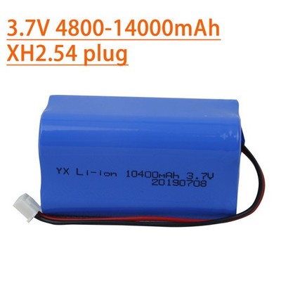 3.7V Li-ion Battery, 4P, Double Row, with Protection Board and XH2.54 Connector