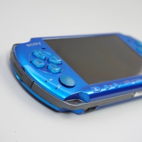 Sony PSP-3000 Console Vibrant Blue with Charger Fully Tested! #5693