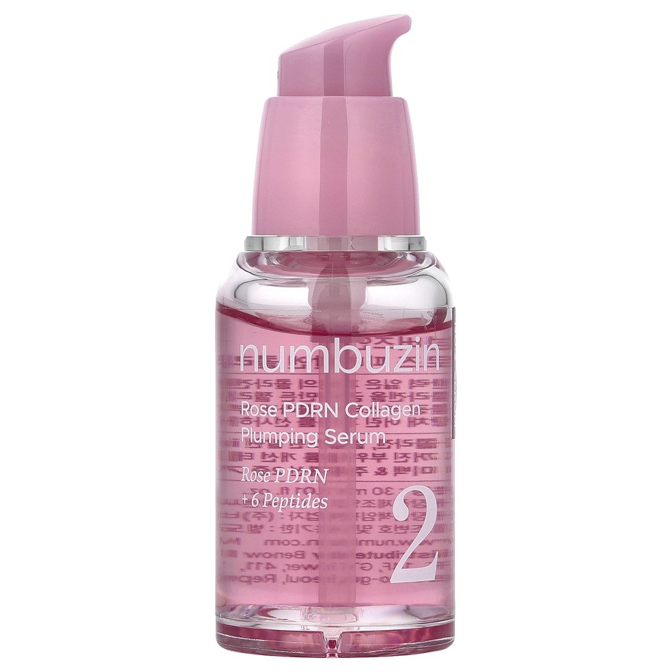 No.2 Rose PDRN Collagen Plumping Serum, 1.01 fl oz (30 ml)