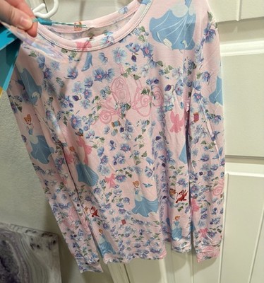 Posh Peanut Girls Cinderella Long Sleeve Pj Set  10/12 YEAR NWT