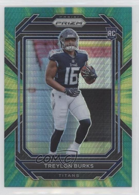 2022 Panini Prizm Rookies Hyper Prizm 2/175 Treylon Burks #313 Rookie RC 0su2