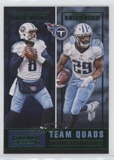 2017 Contenders Team Quads Emerald Corey Davis DeMarco Murray Eric Decker e6p