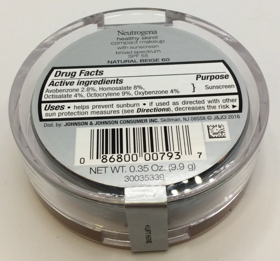 Neutrogena Healthy Skin Compact Foundation Makeup 60 Natural Beige (EXPIRED) - Image 2 of 2