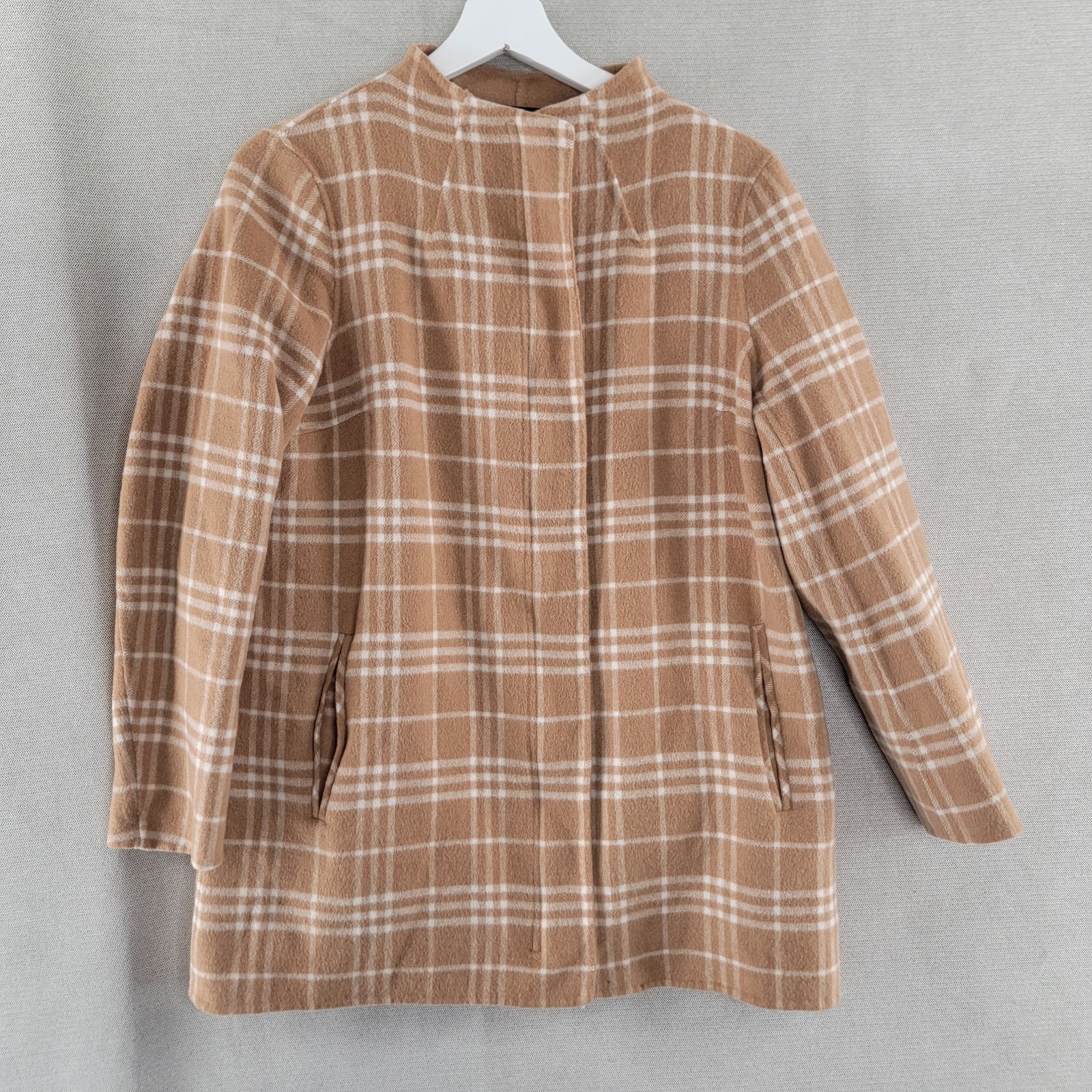 Talbots Womens Jacket Windowpane Double Faced Woo… - image 2