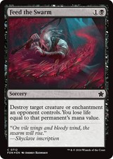 Feed the Swarm [Foundations] Foil Near Mint