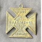 Massachusetts Unattached Cavalry Civil War Veteran Medal Militaria Collectible
