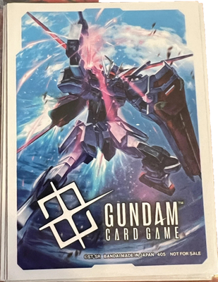 Aile Strike Gundam Official Sleeves - Brand New Sealed 10 Count