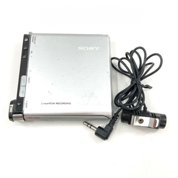 Reproductor Grabador HI-MD Walkman Plateado HI-MD Sony MZ-RH1 Probado Excelente Foto 2 de 4