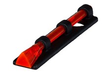 Mira de escopeta de fibra óptica HiViz Tri Comp unisex para adultos HIVIZ, verde, rojo, blanco
