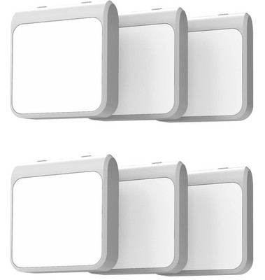 Plug-in Night Light with Auto Dusk to Dawn ,Adjustable Brightness and Color, ...