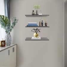 17.5x9.5in Acrylic Floating Shelves Wall Mounted Shelf Floating Shelf Organizer