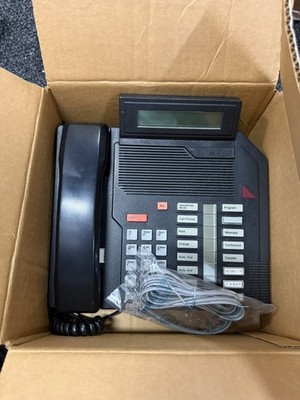 Fully Refurbished Nortel Meridian M2616D Display Phone NT9K16AC (Black)
