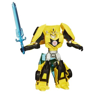 Bumblebee Warrior Class | Transformers Robots in Disguise RID Tiny Tins | Hasbro