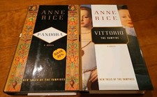 Anne Rice Pandora and Vittorio Hardcover 1st Edition Trade Hc/dj