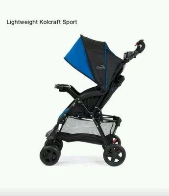 LIGHTWEIGHT STROLLER PRAM KOLCRAFT CLOUD PLUS Infant Baby boy Toddler  Travel