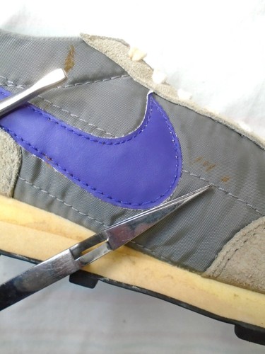 Vintage 00s (2007) Nike Daybreak Size 13 Charcoal Grey Purple 316663-051 - Picture 8 of 10