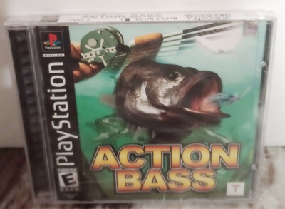 Playstation 1 Action Bass Take 2 game 2000 Factory Sealed