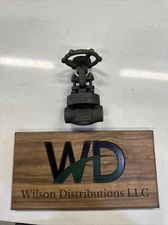 12141 Vogt A105N 1/2" 800# Steel Gate Valve Threaded 1/2" NPT