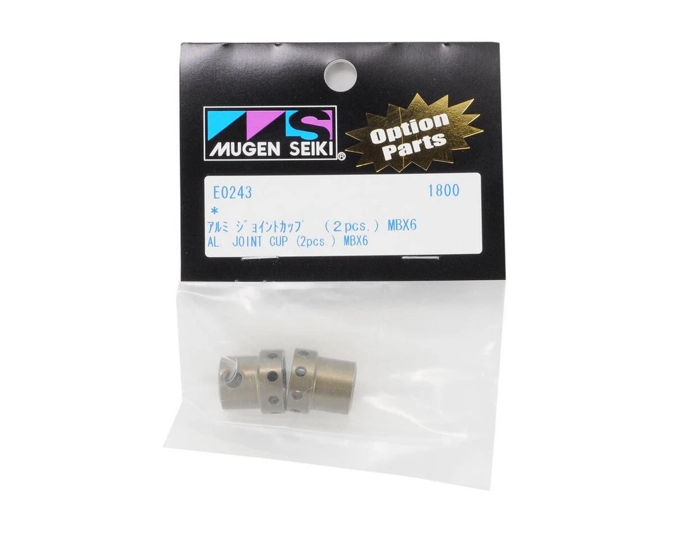 Mugen Seiki Gelenkkappe Alu MUGE0243 MBX8, MBX8 ECO, MBX8T, MBX8T ECO, MBX6, ... - Bild 2 von 2