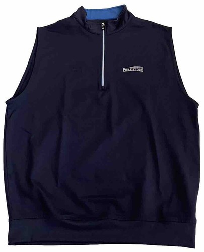 Footjoy FIELDSTONE GOLFSCHLÄGER marineblau Viertelreißverschluss MEDIUM Weste DELAWARE Herren - Bild 2 von 13