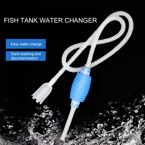 Gravel Cleaner Syphon Vacuum Water Changer Pump Siphon Hose Fish Tank Aquarium - Picture 8 of 11