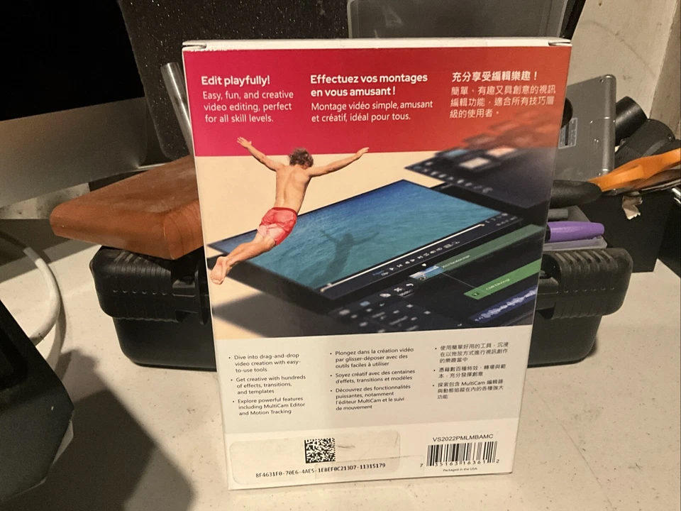 NEW SEALED COREL VIDEOSTUDIO PRO 2022 VIDEO STUDIO EDITING SOFTWARE WINDOWS - Image 2 of 2