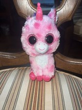 6" Ty Beanie Boo Sugar Pie the Unicorn