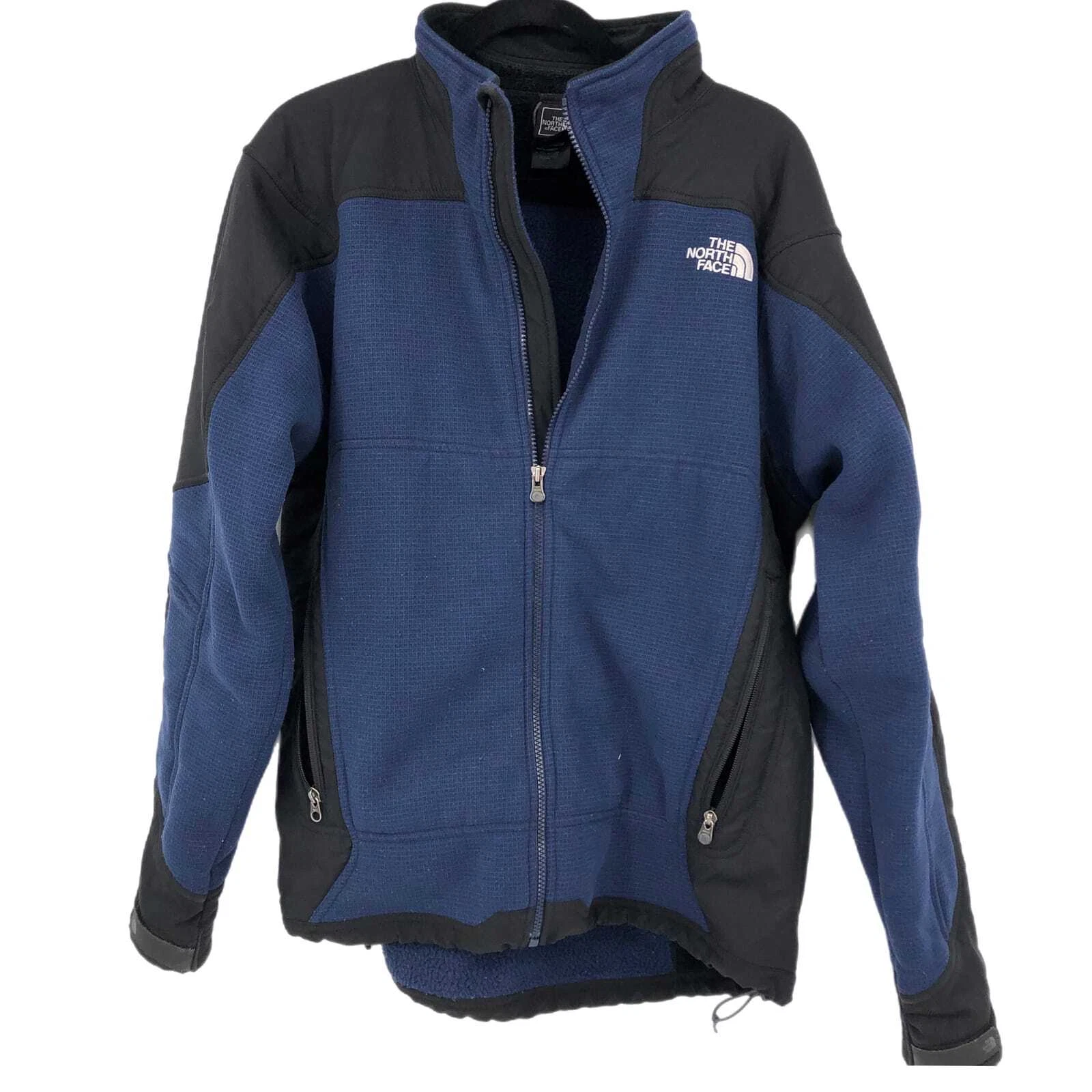 The North Face Blue-Black Versatile Raincoat | Perfect for Any Occasion