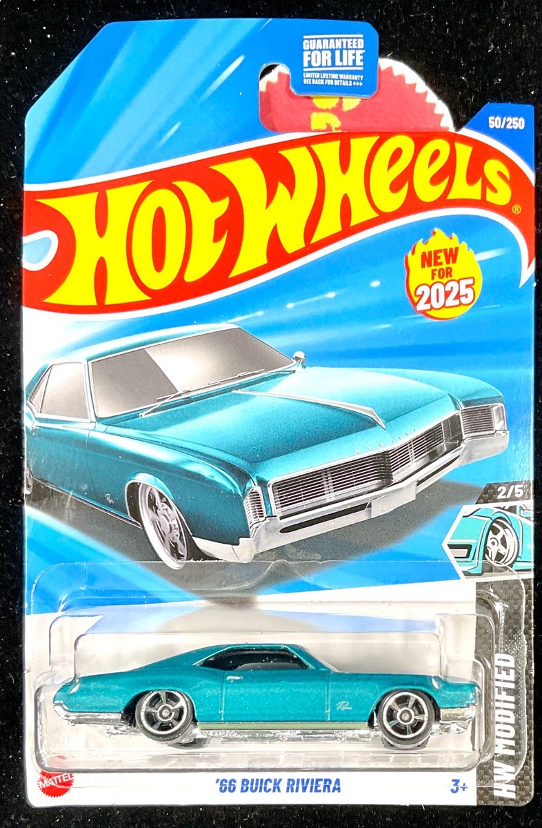 2025 Hot Wheels '66 Buick Riviera Hw Modified 2/5 - #50/250 (Teal