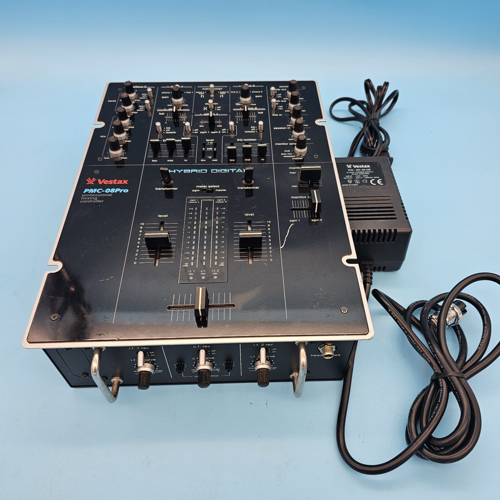【美品】　Vestax PMC-08Pro ミキシングコントロール、DJミキサー Vestax PMC-08Pro DJミキサー 【公式通販】