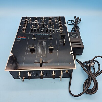 Vestax PMC 08 Pro DJ Mixer Hybrid Digital Mixing Controller 
