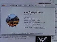 Apple Mac Mini A1347 mid 2011 2.3GHz i5 8GB Ram 500GB HDD