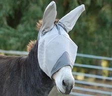CASHEL FLY MASK CRUSADER HORSE STANDARD COVERS EARS MULE SUN PROTECTION