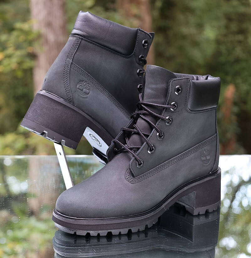 Timberland Women's Kinsley 6-inch Boots Size Black Nubuck