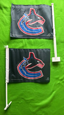 NHL Hockey Vancouver Canucks BLUE Car Auto Truck Flag Outdoor Flag 2 sided