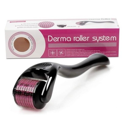 2 x 540 Needle Skin Roller Personal Care Tool 0.5mm Titanium
