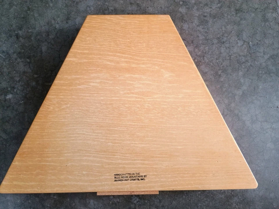 AH WEH HUT Hand Crafted Wooden Lap Harp Blue Ridge Mountains - Image 3 of 4