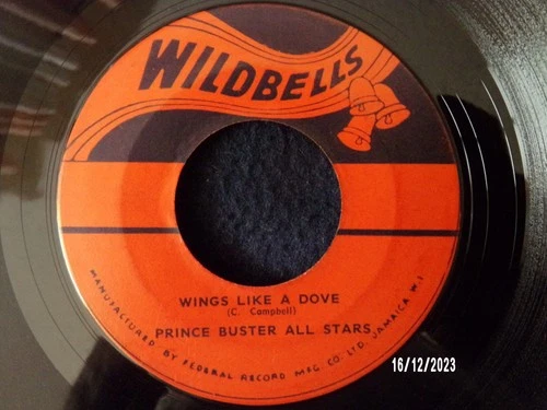 🎵PRINCE BUSTER & ALL STARS - WINGS LIKE A DOVE  (SKA)  45"   LISTEN