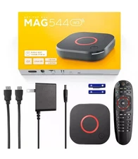 Mag 544 W3 Mag 544W3 4K HDR, Built-in Dual Band 2.4G/5G WiFi, HDMI Cable