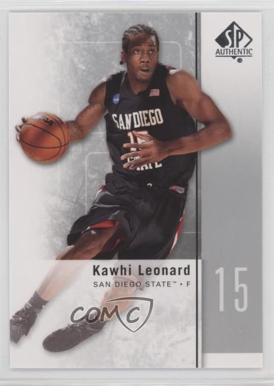 2011-12 SP Authentic Kawhi Leonard #27 4ib