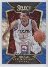 2014 Panini Select Concourse Blue & Silver Prizm Michael Carter-Williams #48 1md