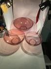 VTG Pyrex Amethyst Purple Nesting Mixing Bowls (Set of 3)