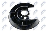 NTY Spritzblech, Bremsscheibe HTO-AU-005 FüR Audi