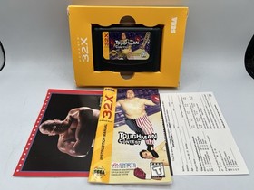 Toughman Contest Sega Genesis 32X Complete CIB