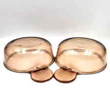 Corning VISION Amber Grab It Glass Bowls V-150-B 15oz - Vintage - Set of 2